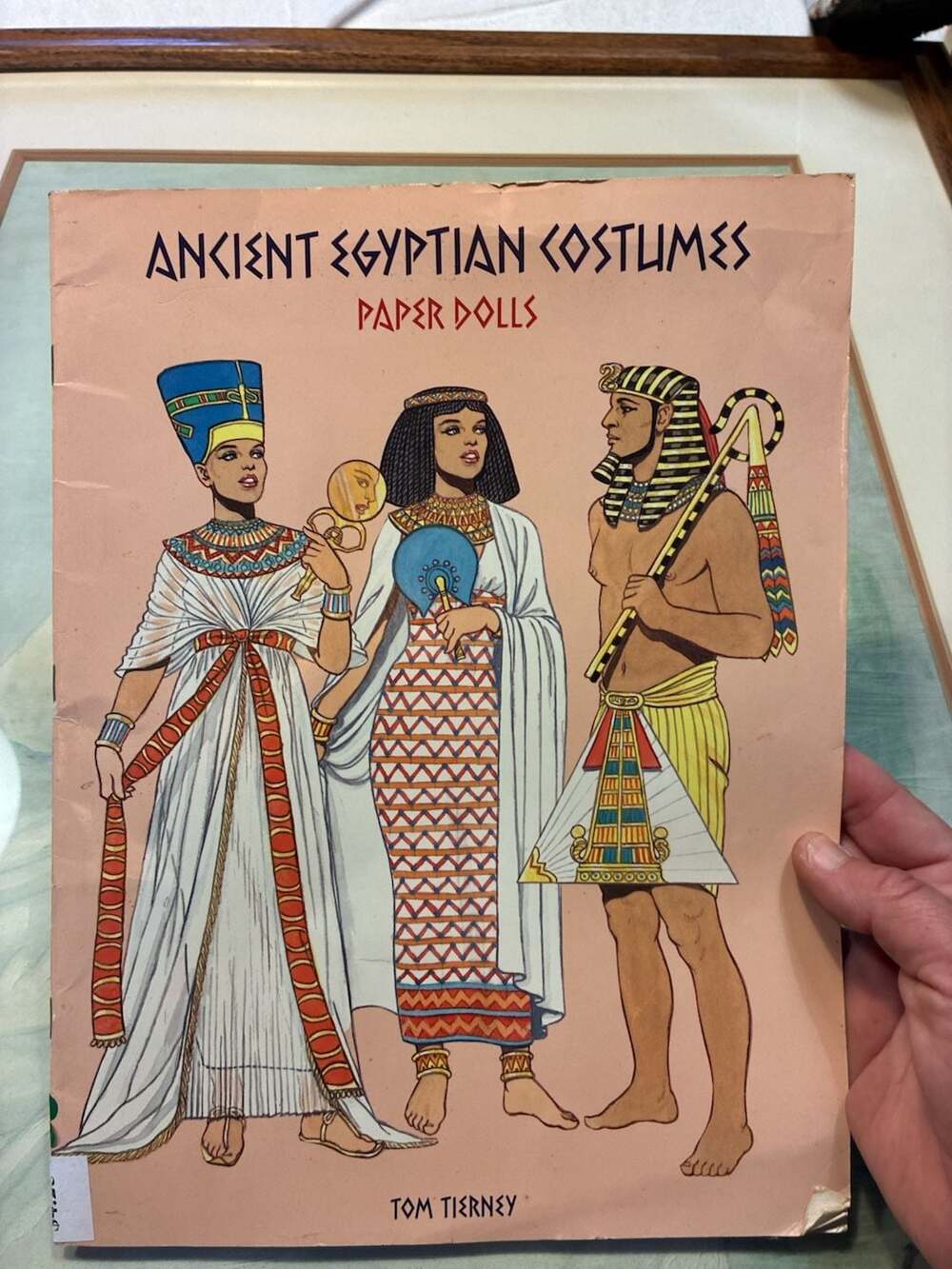 Ancient Egyptian Costumes Paper Dolls by Tom Tierney